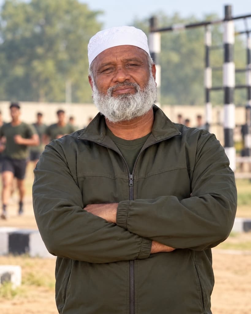 Mr. Shaik Fakruddin - Retired Army NCO, Founder & Head Trainer
